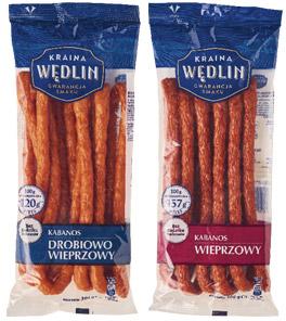 Kabanosy klasyczne Kraina Wędlin, 300 g