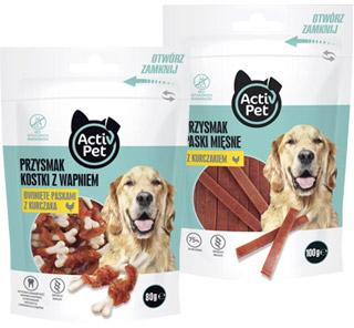 Przysmak dla psa Activ Pet, 100 g/80 g