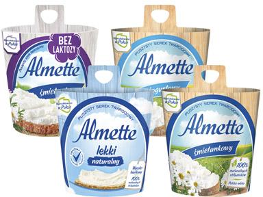 Puszysty serek twarogowy Almette, 150 g