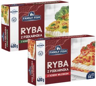 Ryba z piekarnika z sosem, 400 g