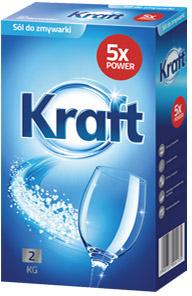 Sól do zmywarki Kraft, 2 kg