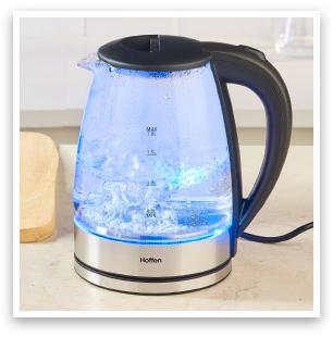 Hoffen Czajnik elektryczny szklany