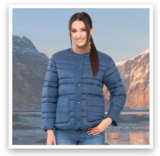 Cleve Kurtka pikowana damska