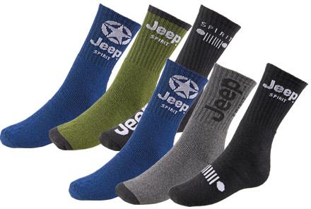 Jeep Skarpety robocze męskie, 3-pak