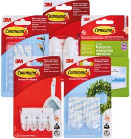 Command 3M Akcesoria samoprzylepne