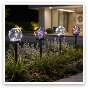 Gardenic Lampa solarna LED