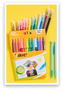 BiC flamastry, 12 szt.
