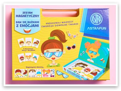 Astra zestaw magnetyczny do nauki emocji lub języka angielskiego