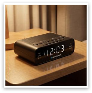 Radiobudzik Blaupunkt CR1BK