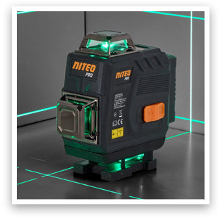 Niteo Pro Poziomica laserowa 360