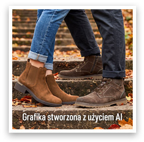 CLEVÉ Buty jesienne sznurowane
