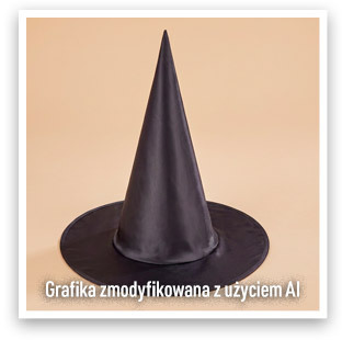 Kapelusz na Halloween