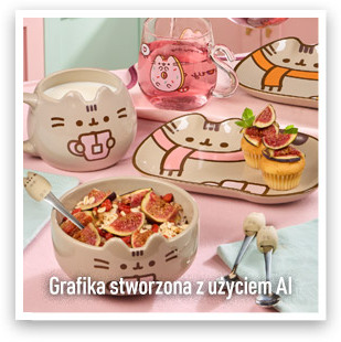 Pusheen Naczynia szklane lub ceramiczne