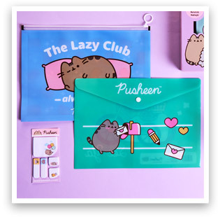 Pusheen Teczka lub karteczki samoprzylepne