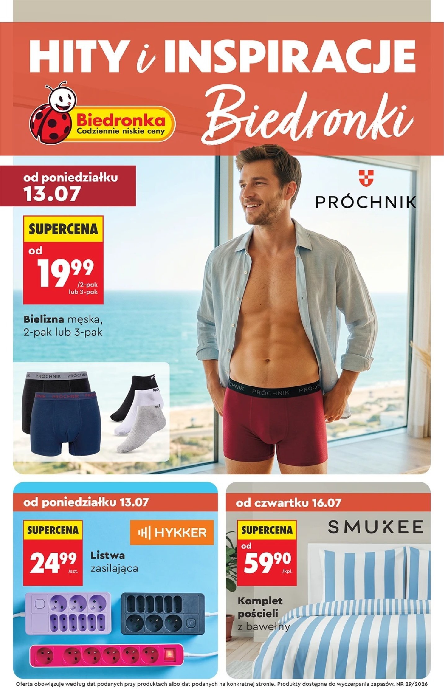Biedronka gazetka od 13.07 - strona 1